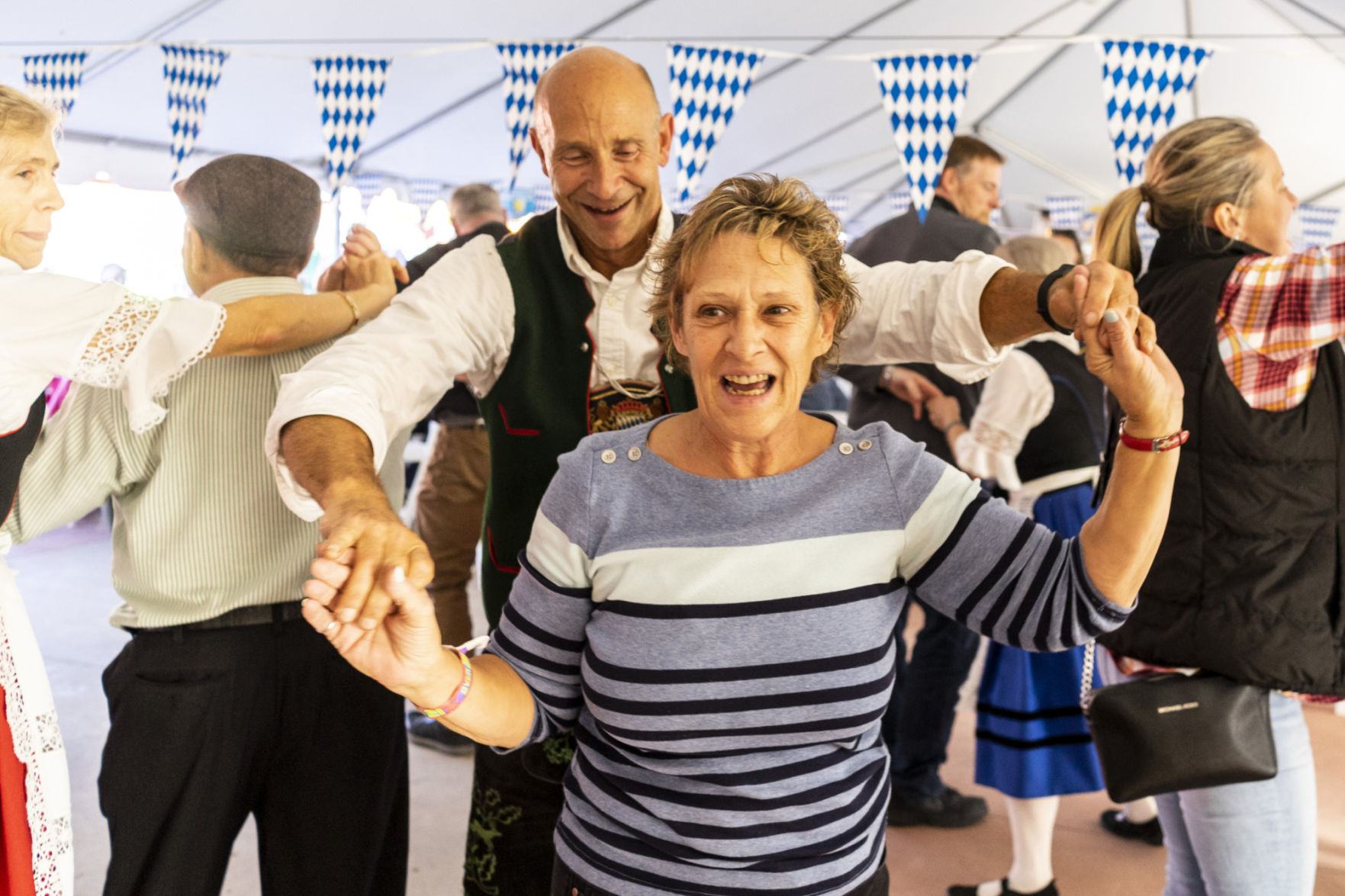 Drink, music flow at Oktoberfest